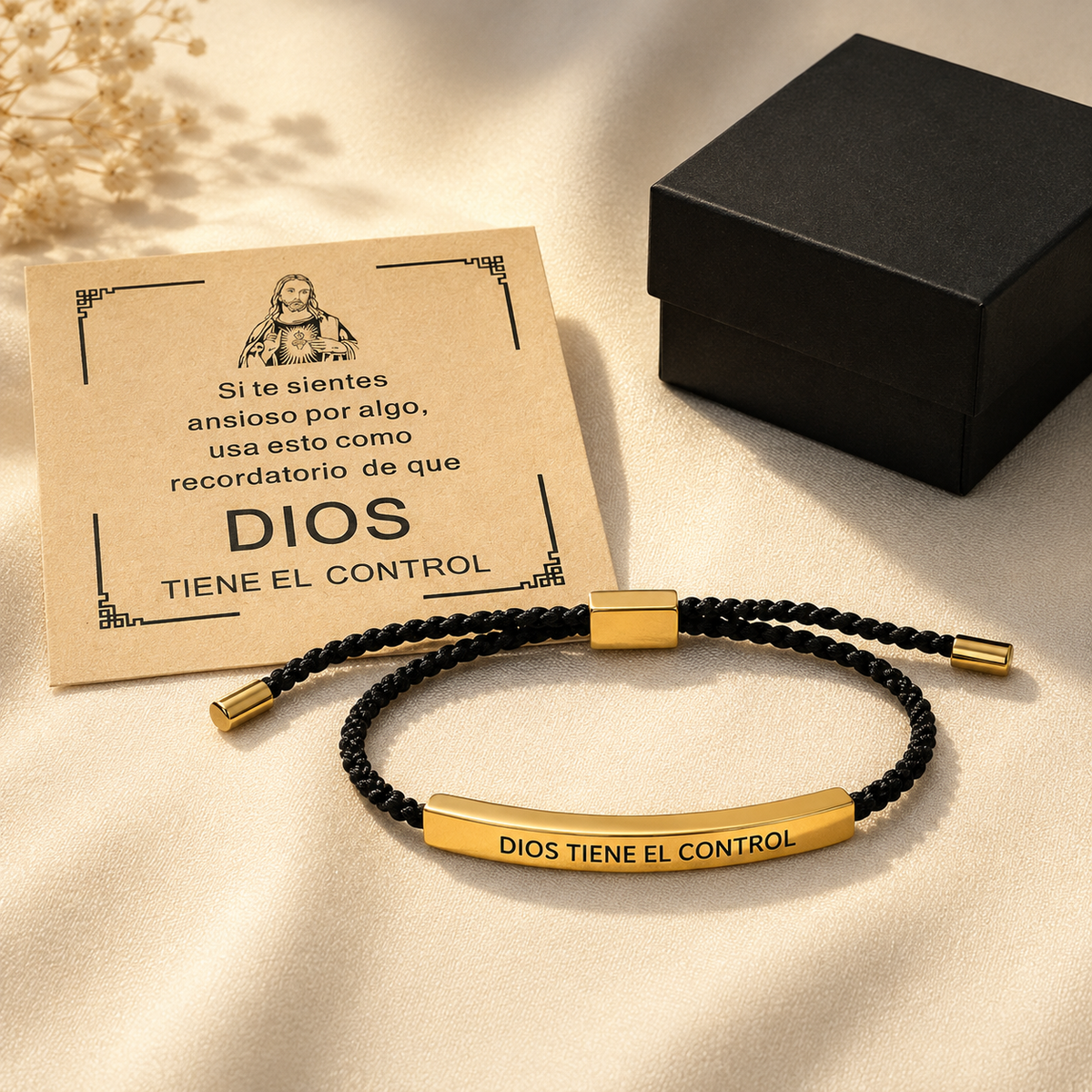 Pulsera Dios tiene el control