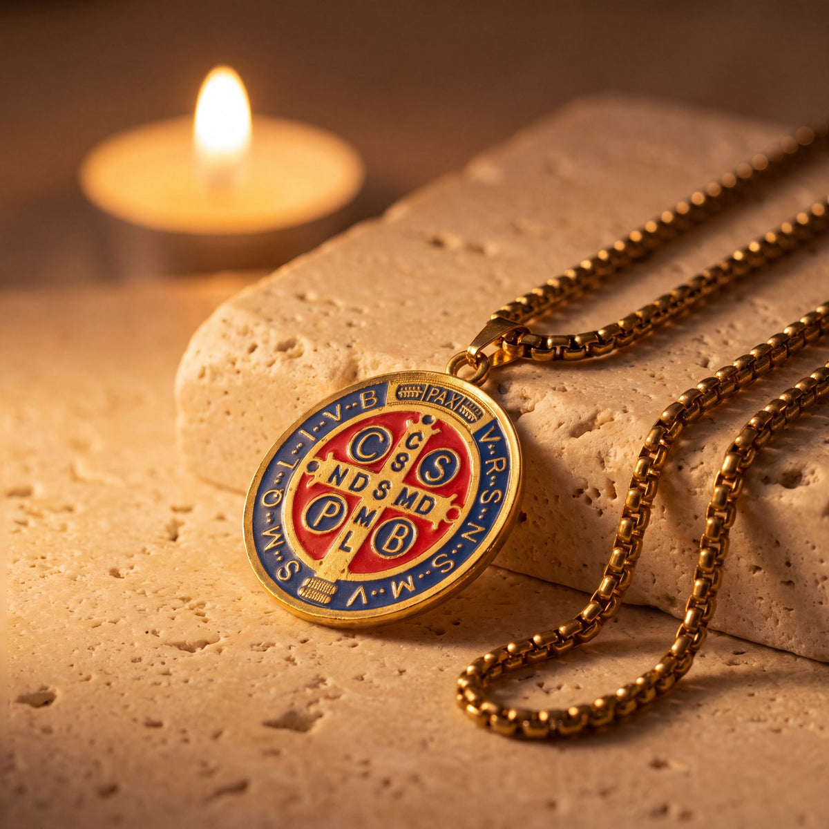 Una oración completa, grabada en oro